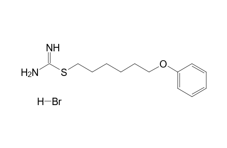 Carbamimidothioic acid, 6-phenoxyhexyl ester, monohydrobromide