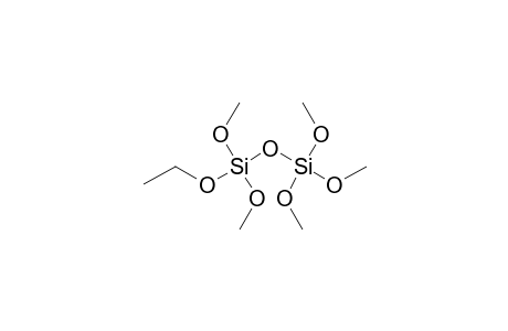 Disiloxane, ethoxypentamethoxy-