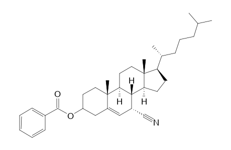 3-Benzoyl-7-.alpha.-cyanocholesterol