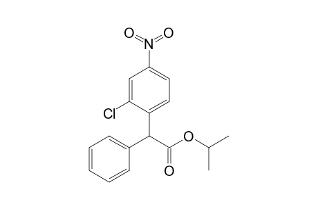 iso-Propyl .alpa.-(2-chloro-4-nitrophenyl)phenylacetate