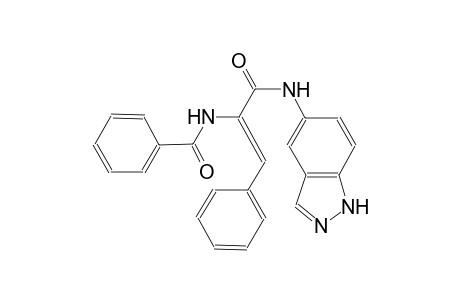 N-{(Z)-1-[(1H-indazol-5-ylamino)carbonyl]-2-phenylethenyl}benzamide