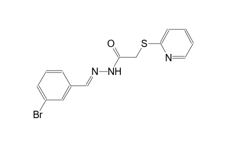 N'-[(E)-(3-bromophenyl)methylidene]-2-(2-pyridinylsulfanyl)acetohydrazide