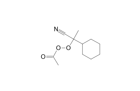 Ethaneperoxoic acid, 1-cyano-1-cyclohexylethyl ester