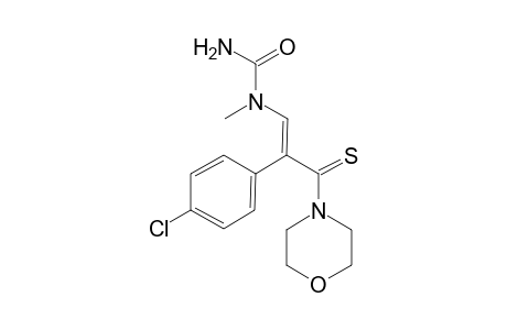 4-[3-(Aminocarbonylmethylamino)-2-(4-chlorophenyl)thioacryloyl]morpholine