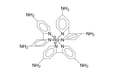 Tris(4,4'-diamino-2,2'-bipyridyl)-ruthenium(ii) dication