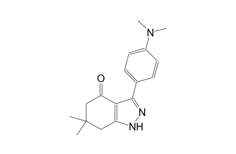 4H-indazol-4-one, 3-[4-(dimethylamino)phenyl]-1,5,6,7-tetrahydro-6,6-dimethyl-