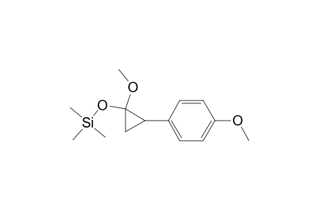 1-Methoxy-1-(trimethylsiloxy)-2-(4-methoxyphenyl)cyclopropane
