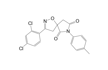 3-(2,4-dichlorophenyl)-7-(4-methylphenyl)-1-oxa-2,7-diazaspiro[4.4]non-2-ene-6,8-dione
