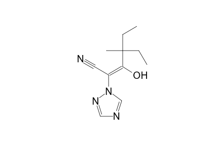 1H-1,2,4-Triazole-1-acetonitrile, alpha-(2-ethyl-1-hydroxy-2-methylbutylidene)-