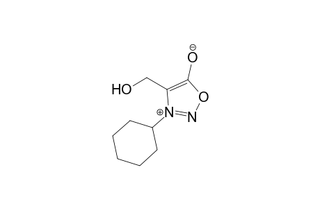 4-Hydroxymethyl-3-cyclohexylsydnone