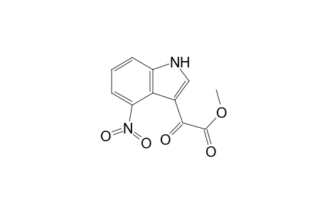 2-(4-nitro-1H-indol-3-yl)-2-oxoacetic acid methyl ester