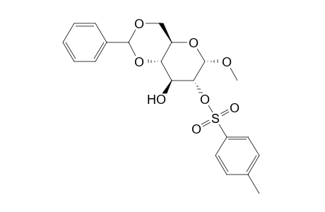 methyl 4,6-O-benzylidene-alpha-D-glucopyranoside, 2-(p-toluenesulfonate)