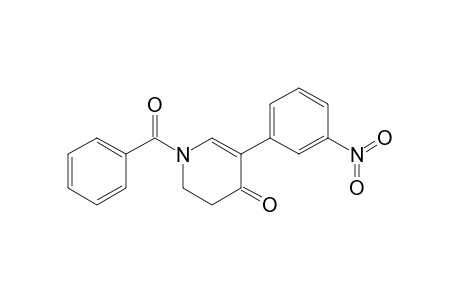 3-(3-Nitrophenyl)-N-benzoylazacyclohex-2-en-4-one