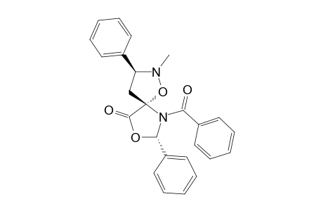 (3R,5R,7R)-6-BENZOYL-2-METHYL-3,7-DIPHENYL-1,8-DIOXA-2,6-DIAZOSPIRO-[4.4]-NONAN-9-ONE