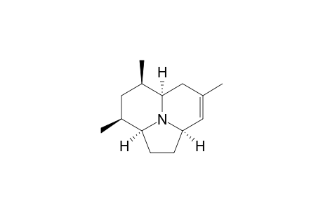 1H-Pyrrolo[2,1,5-de]quinolizine, 2,2a,3,4,5,5a,6,8a-octahydro-3,5,7-trimethyl-, [2aS-(2a.alpha.,3.beta.,5.beta.,5a.alpha.,8a.alpha.)]-
