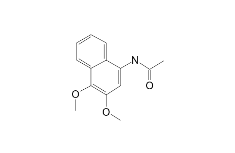 1-Acetamido-3,4-dimethoxy naphthalene