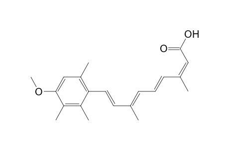 (2Z,4E,6E,8E)-9-(4-methoxy-2,3,6-trimethyl-phenyl)-3,7-dimethyl-nona-2,4,6,8-tetraenoic acid
