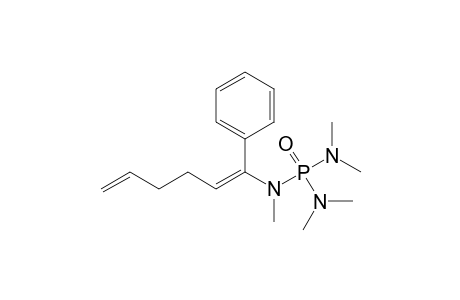 [(1-Phenyl-1,5-hexadien-1-yl)]pentamethyl phosphoric triamide