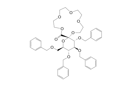 (1R)-2,3,4,6-TETRA-O-BENZYLSPIRO-(1,5-ANHYDRO-D-GLUCITOL-1,2'-[3,6,9,12)-TETRAOXOTETRADECAN-14'-OLIDE