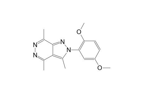 2H-pyrazolo[3,4-d]pyridazine, 2-(2,5-dimethoxyphenyl)-3,4,7-trimethyl-