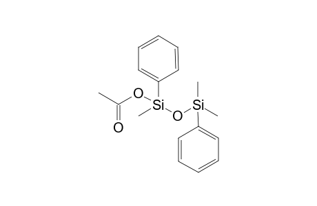 1-acetoxy-1,3,3-trimethyl-1,3-diphenyldisiloxane
