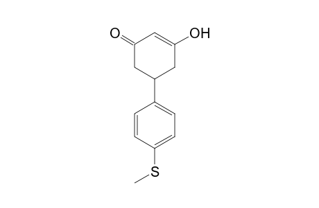 2-Cyclohexen-1-one, 3-hydroxy-5-[4-(methylthio)phenyl]-