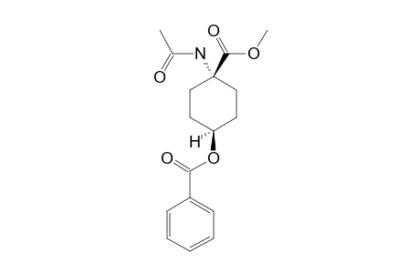 METHYL-1-ACETAMIDO-C-4-BENZOYLOXYHEXANE-1-1-CARBOXYLATE