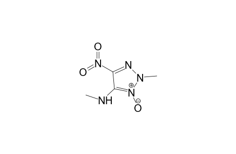 5-Methylamino-2-methyl-4-nitro-1,2,3-triazole-1-oxide
