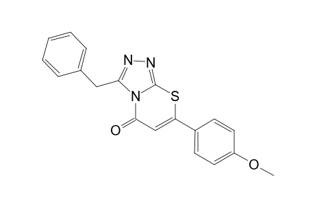 3-Benzyl-7-(4-methoxyphenyl)-5H-[1,2,4]triazolo[3,4-b][1,3]thiazin-5-one