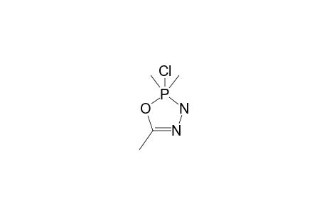2-CHLORO-2,3,5-TRIMETHYL-1,3,4,2(LAMBDA-5)-OXADIAZAPHOSPHOLINE