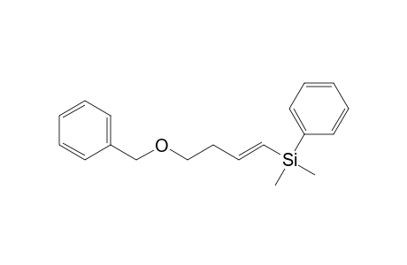 Silane, dimethylphenyl[4-(phenylmethoxy)-1-butenyl]-, (E)-