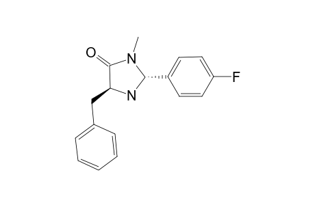(2R,5S)-5-Benzyl-2-(4-fluorophenyl)-3-methylimidazolidin-4-one