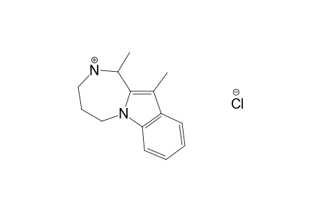 1,11-dimethyl-2,3,4,5-tetrahydro-1H-[1,4]diazepino[1,2-a]indole, monohydrochloride