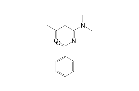 4-(Dimethylamino)-4-(benzoylimino)butan-2-one