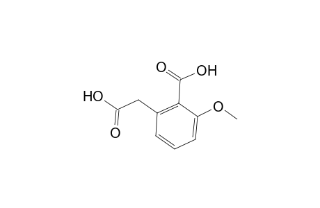 Benzeneacetic acid, 2-carboxy-3-methoxy-