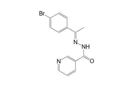 N'-[(E)-1-(4-bromophenyl)ethylidene]nicotinohydrazide