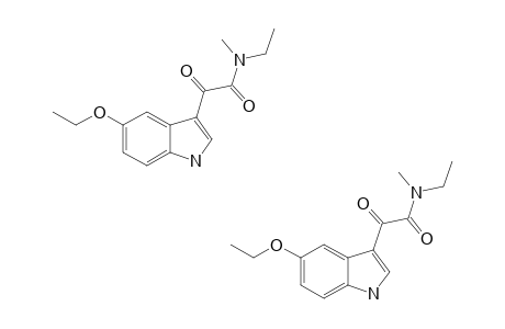 5-ETHOXYINDOLE-3-YL-N-ETHYL-N-METHLY-GLYOXALYL-AMIDE