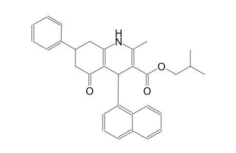 isobutyl 2-methyl-4-(1-naphthyl)-5-oxo-7-phenyl-1,4,5,6,7,8-hexahydro-3-quinolinecarboxylate