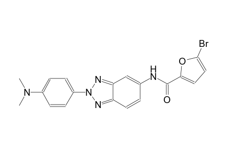 5-bromo-N-{2-[4-(dimethylamino)phenyl]-2H-1,2,3-benzotriazol-5-yl}-2-furamide