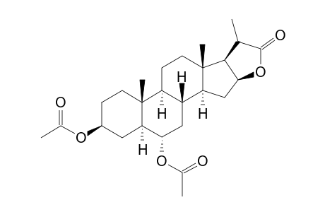 3.beta.,6.alpha.-Diacetyl-solanolid