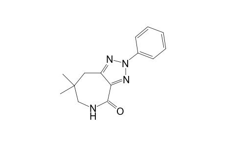 6,6-Dimethyl-2-phenyl-(1,2,3)-triazol[4,5-c]azepin-4-one