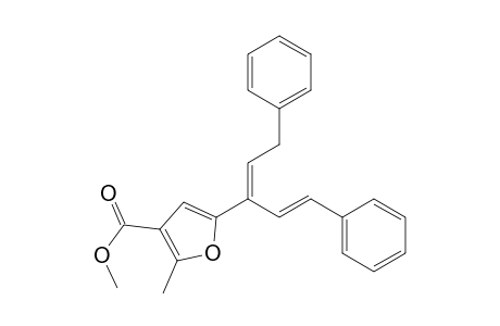 Methyl 5-((1E,3E)-1,5-diphenylpenta-1,3-dien-3-yl)-2-methylfuran-3-carboxylate