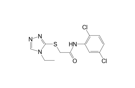 Acetamide, N-(2,5-dichlorophenyl)-2-[(4-ethyl-4H-1,2,4-triazol-3-yl)thio]-