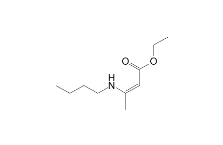 (Z)-3-(butylamino)-2-butenoic acid ethyl ester