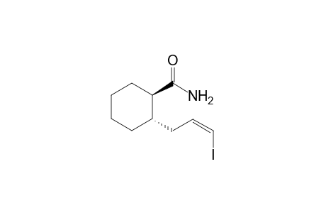 (1R*,2S*)-2-((Z)-3-Iodoallyl)cyclohexanecarboxamide