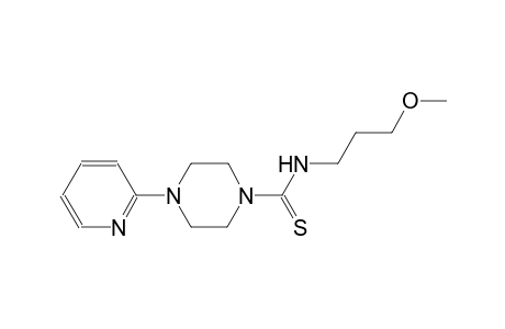 N-(3-methoxypropyl)-4-(2-pyridinyl)-1-piperazinecarbothioamide