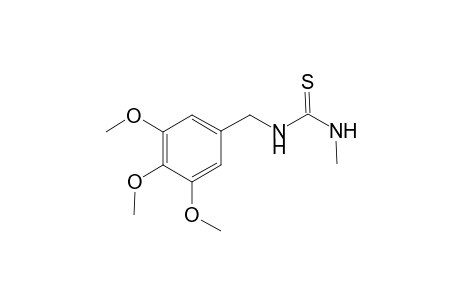 1-Methyl-3-(3,4,5-trimethoxybenzyl)thiourea