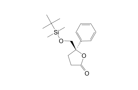 (R)-5-Phenyl-5-(tert-butyldimethylsiloxymethyl)-dihydrofuran-2(3H)-one