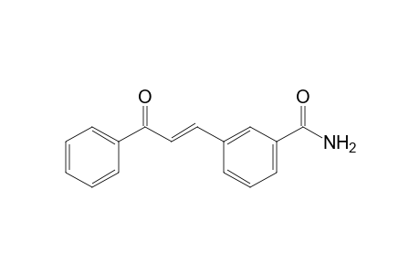 3-[(E)-3-keto-3-phenyl-prop-1-enyl]benzamide