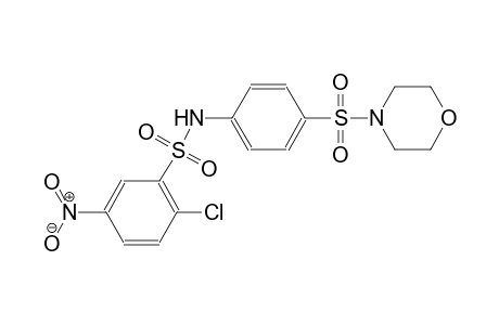benzenesulfonamide, 2-chloro-N-[4-(4-morpholinylsulfonyl)phenyl]-5-nitro-